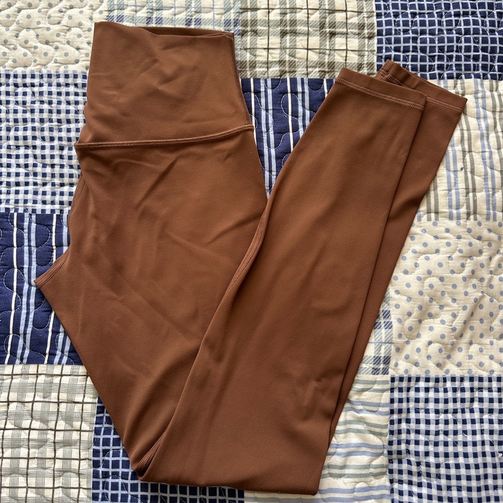 CRZ Yoga Brown Full Length leggings